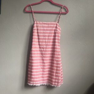 Cotton Candy LA Frayed bottom Dress